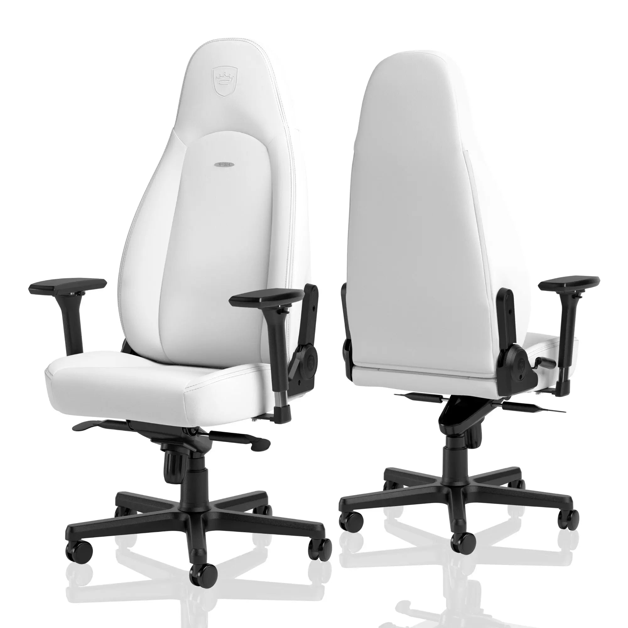 noblechairs ゲーミングチェア｜ICON - WHITE EDITION｜NBL-ICN-PU-WED