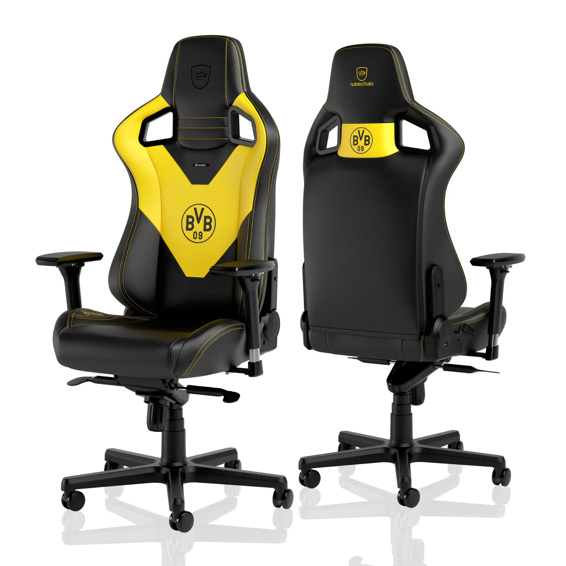 noblechairs ゲーミングチェア|EPIC - Borussia Dortmund Edition noblechairs ゲーミングチェア|EPIC - Borussia Dortmund Edition