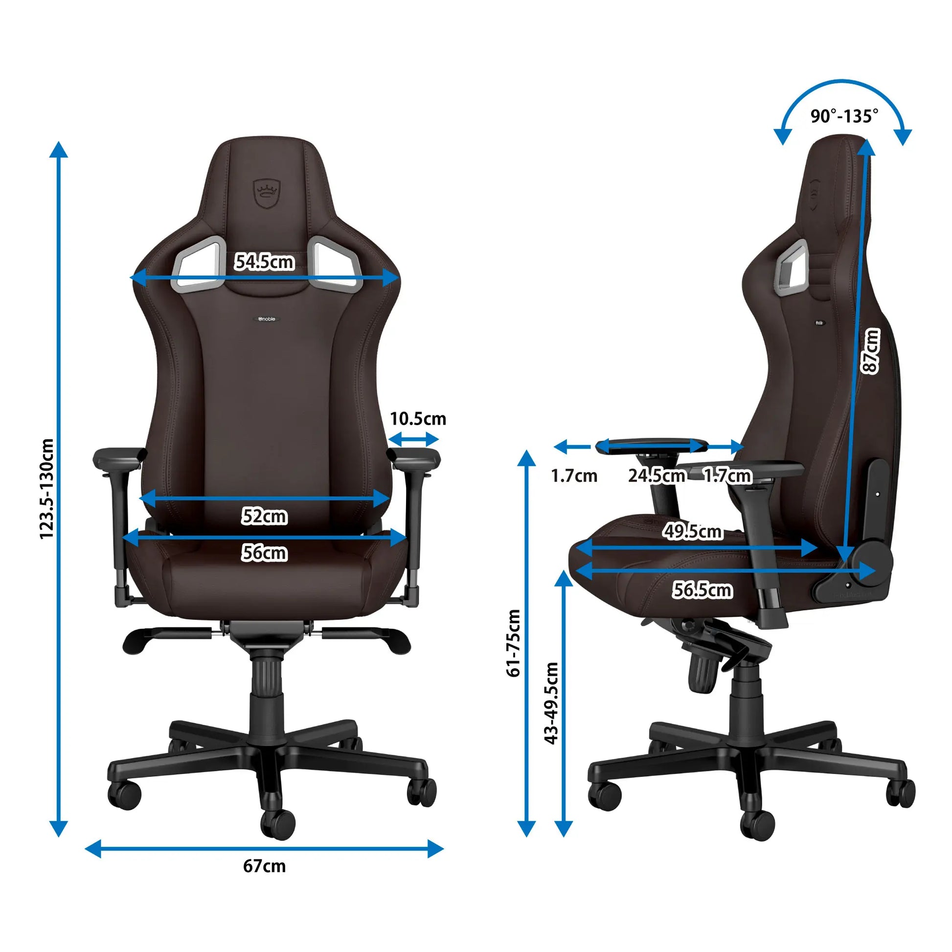 noblechairs ゲーミングチェア|EPIC - JAVA EDITION|NBL-PU-JVE-002 noblechairs ゲーミングチェア|EPIC - JAVA EDITION|NBL-PU-JVE-002