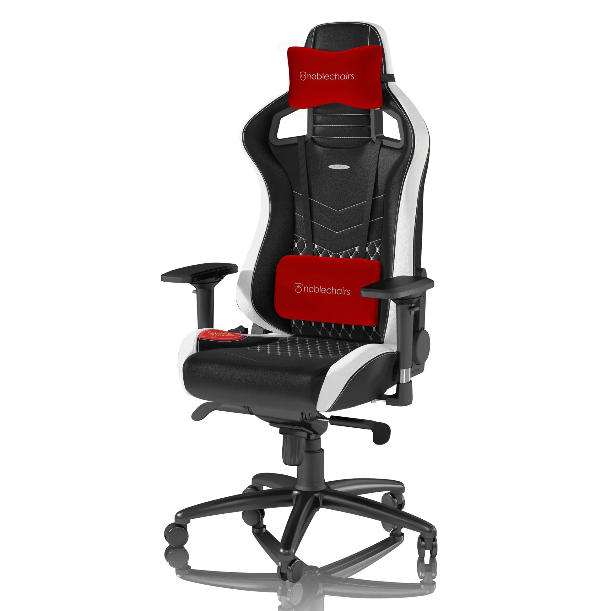 noblechairs ゲーミングチェア|EPIC - Real Leather|NBL-RL-BLA-002 noblechairs ゲーミングチェア|EPIC - Real Leather|NBL-RL-BLA-002