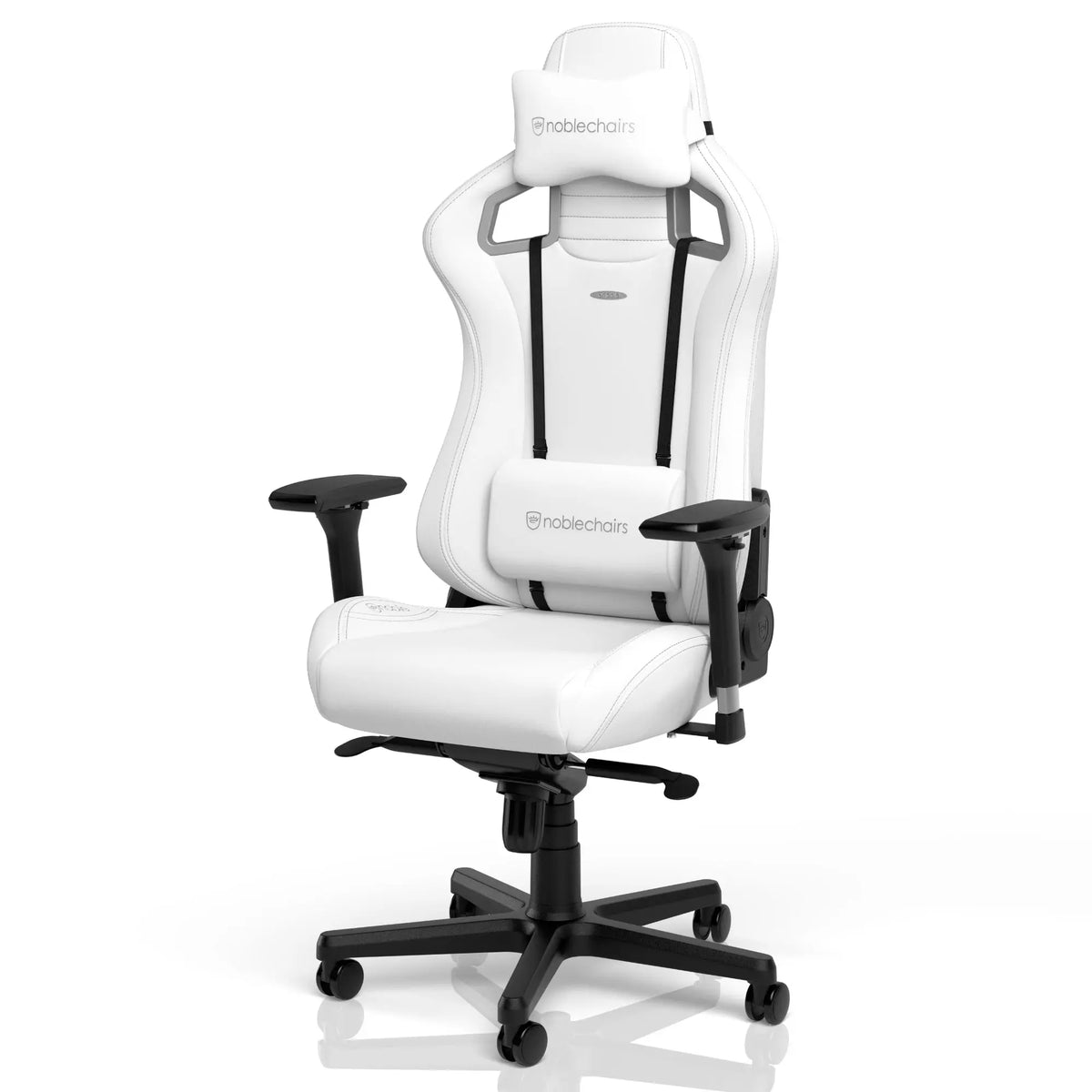 noblechairs ゲーミングチェア｜EPIC - WHITE EDITION｜高機能ハイ
