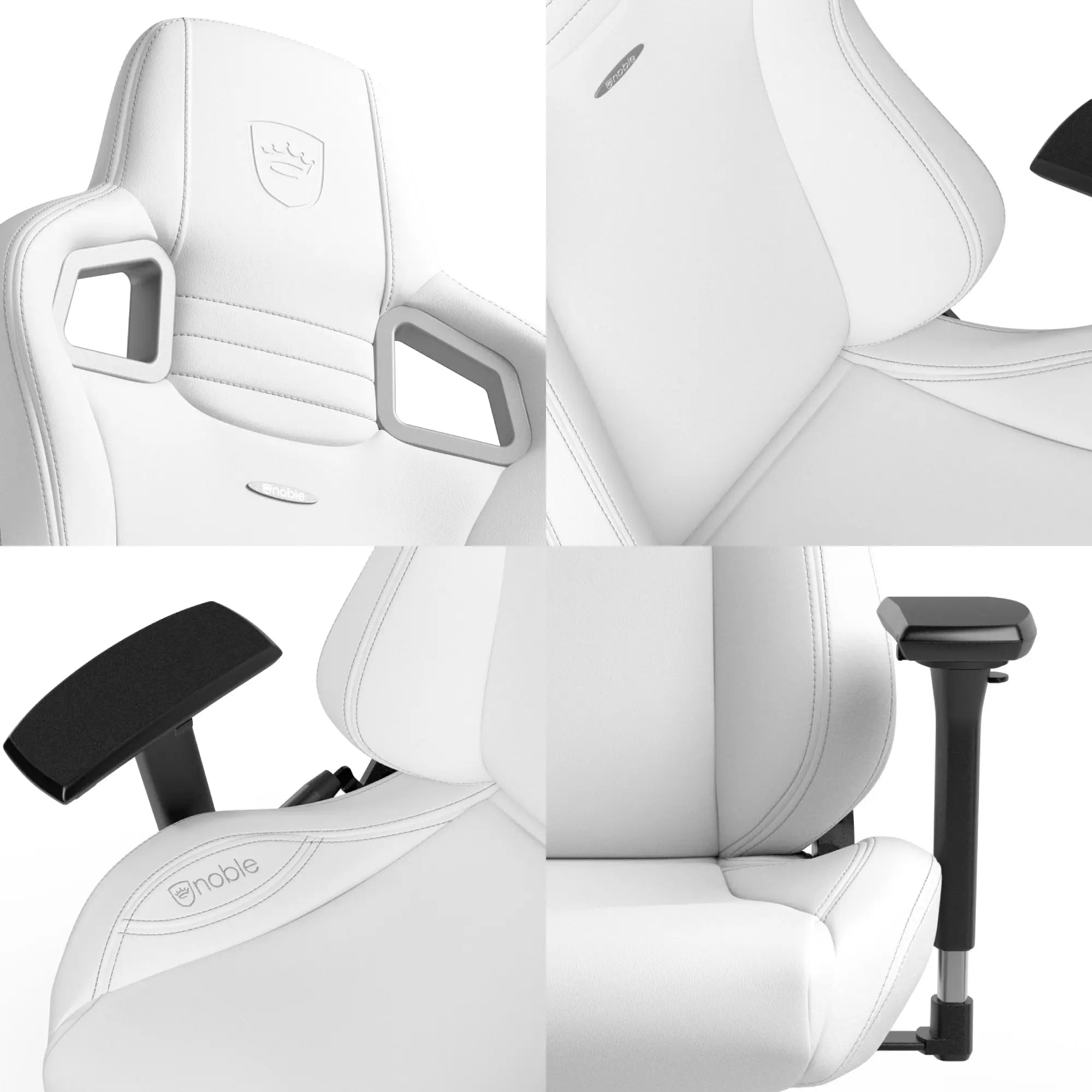 noblechairs ゲーミングチェア|EPIC - WHITE EDITION|NBL-EPC-PU-WED noblechairs ゲーミングチェア|EPIC - WHITE EDITION|NBL-EPC-PU-WED