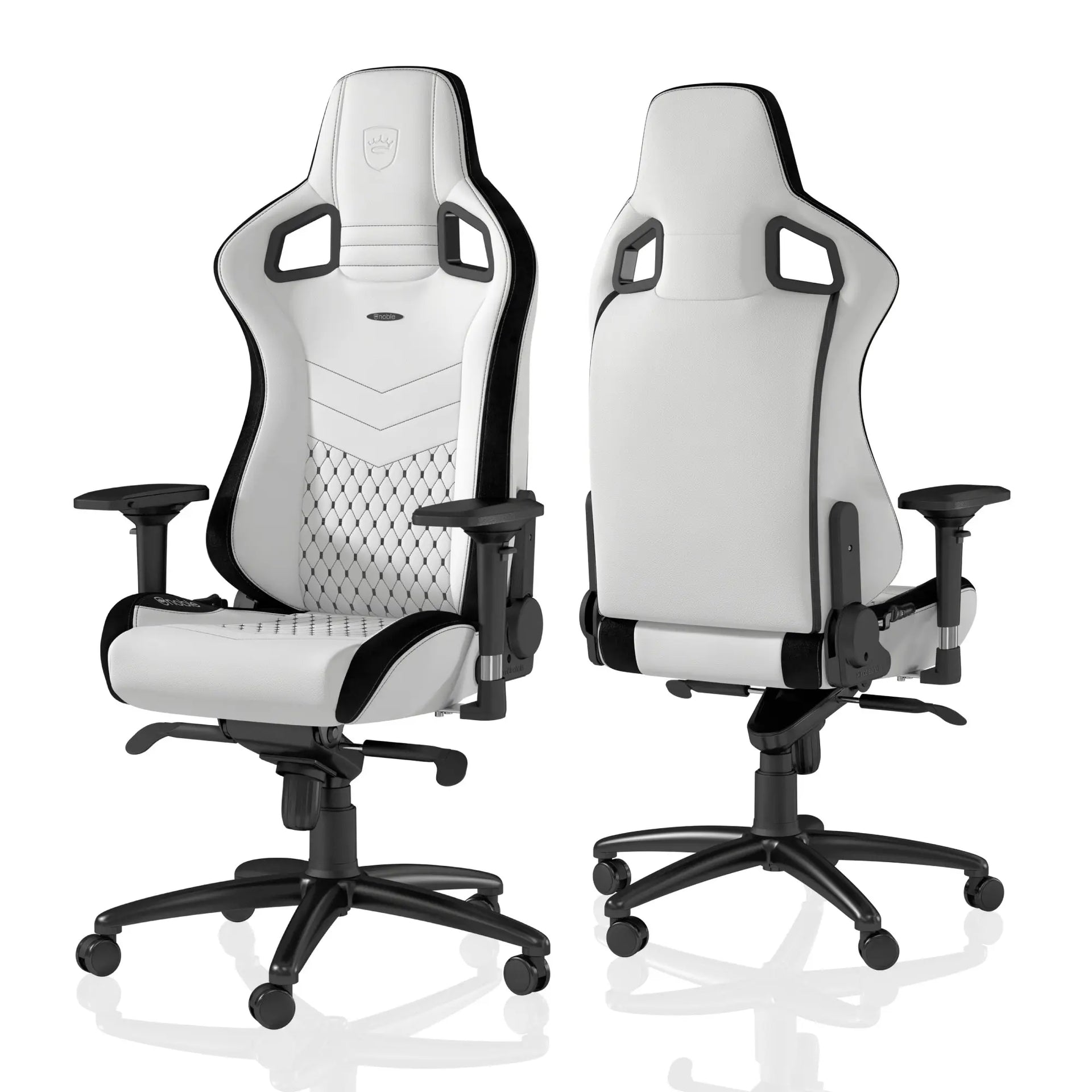 noblechairs ゲーミングチェア|EPIC - Premium White|NBL-PU-WHT-002 noblechairs ゲーミングチェア|EPIC - Premium White|NBL-PU-WHT-002