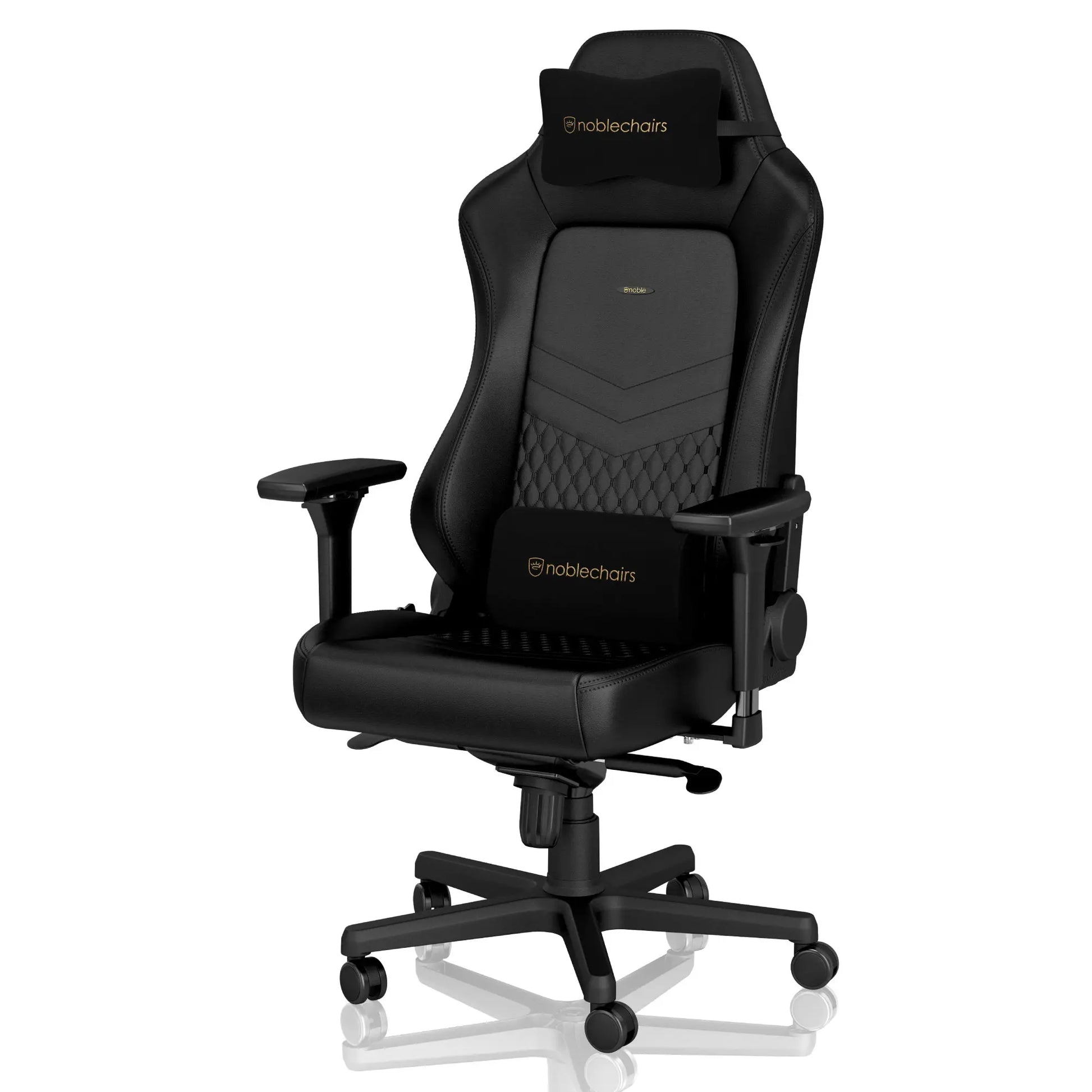 noblechairs ゲーミングチェア|HERO - Real Leather|NBL-HRO-RL-BLA noblechairs ゲーミングチェア|HERO - Real Leather|NBL-HRO-RL-BLA