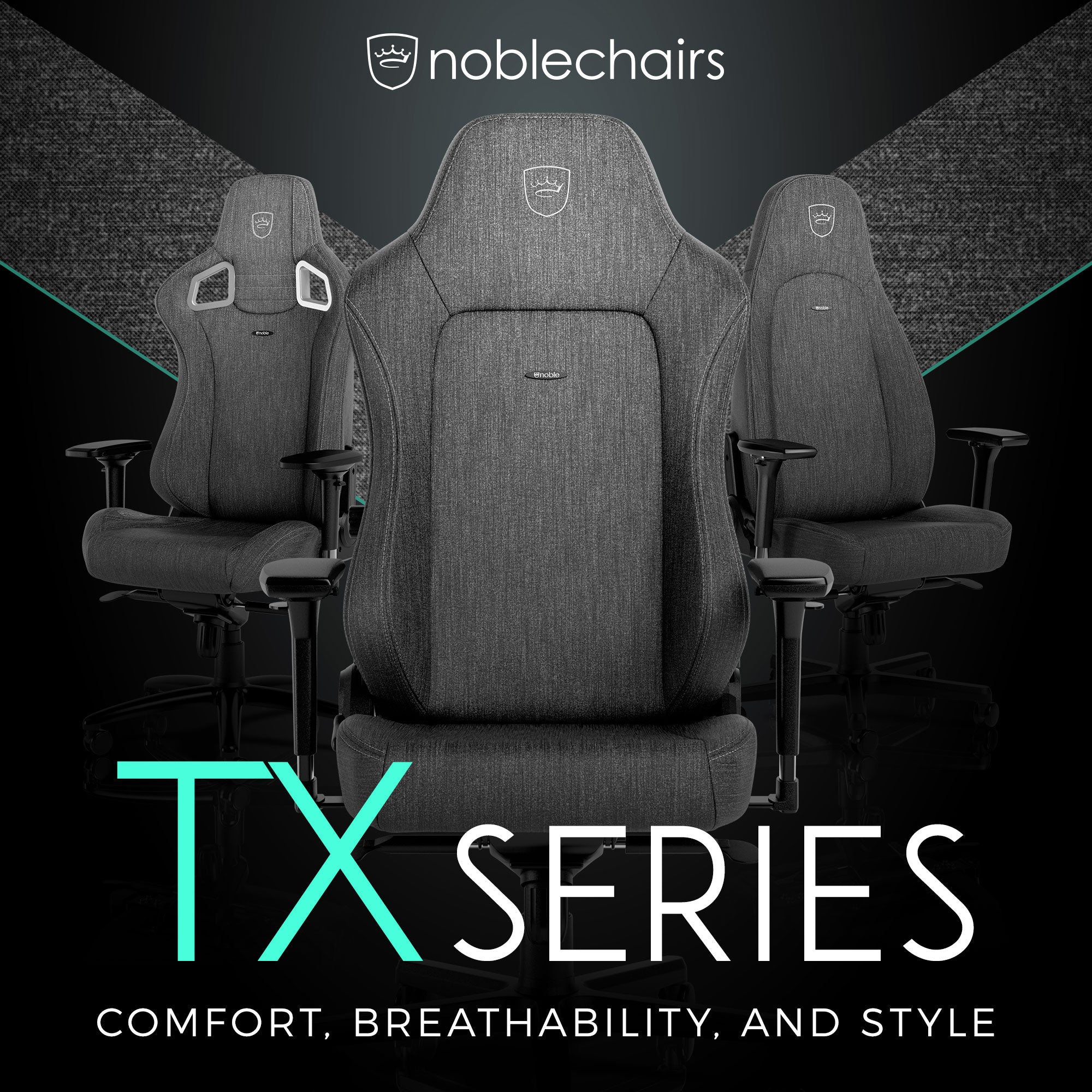 noblechairs ゲーミングチェア｜HERO - TX｜NBL-HRO-TX-ATC-SGL