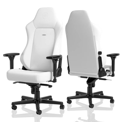 noblechairs ゲーミングチェア|HERO - WHITE EDITION|NBL-HRO-PU-WED noblechairs ゲーミングチェア|HERO - WHITE EDITION|NBL-HRO-PU-WED