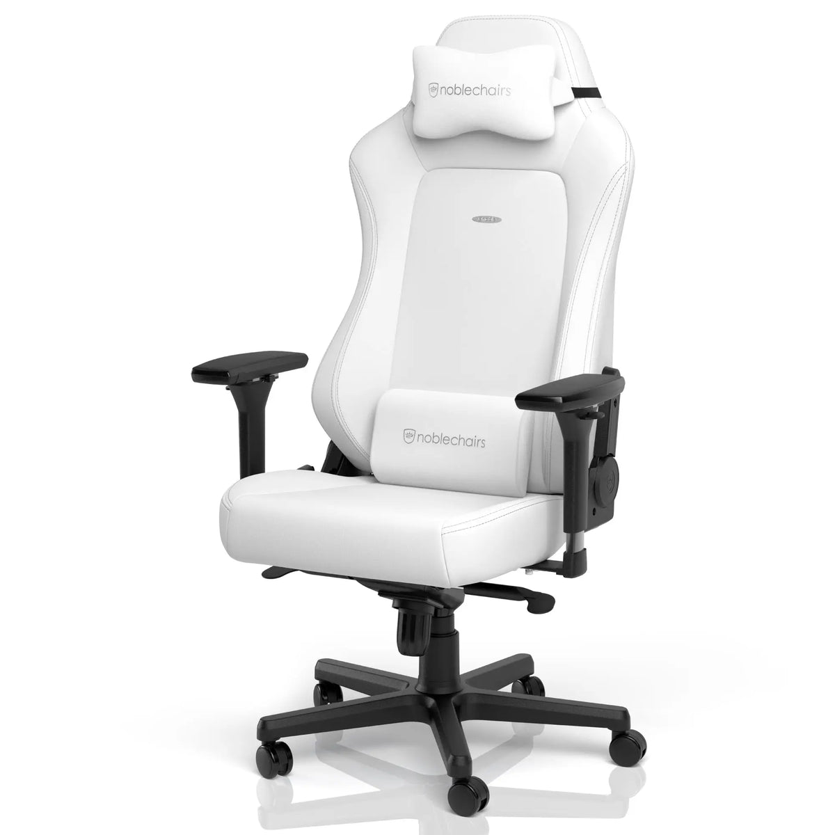 noblechairs ゲーミングチェア｜HERO - WHITE EDITION｜高機能ハイ