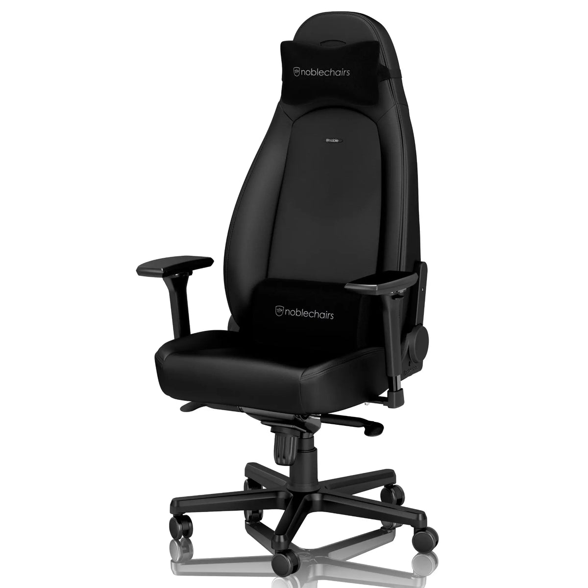 Noblechairs アイコン ICON ブラック ゲーミングチェア noblechairs ゲーミングチェア｜ICON - BLACK EDITION｜高機能ハイ