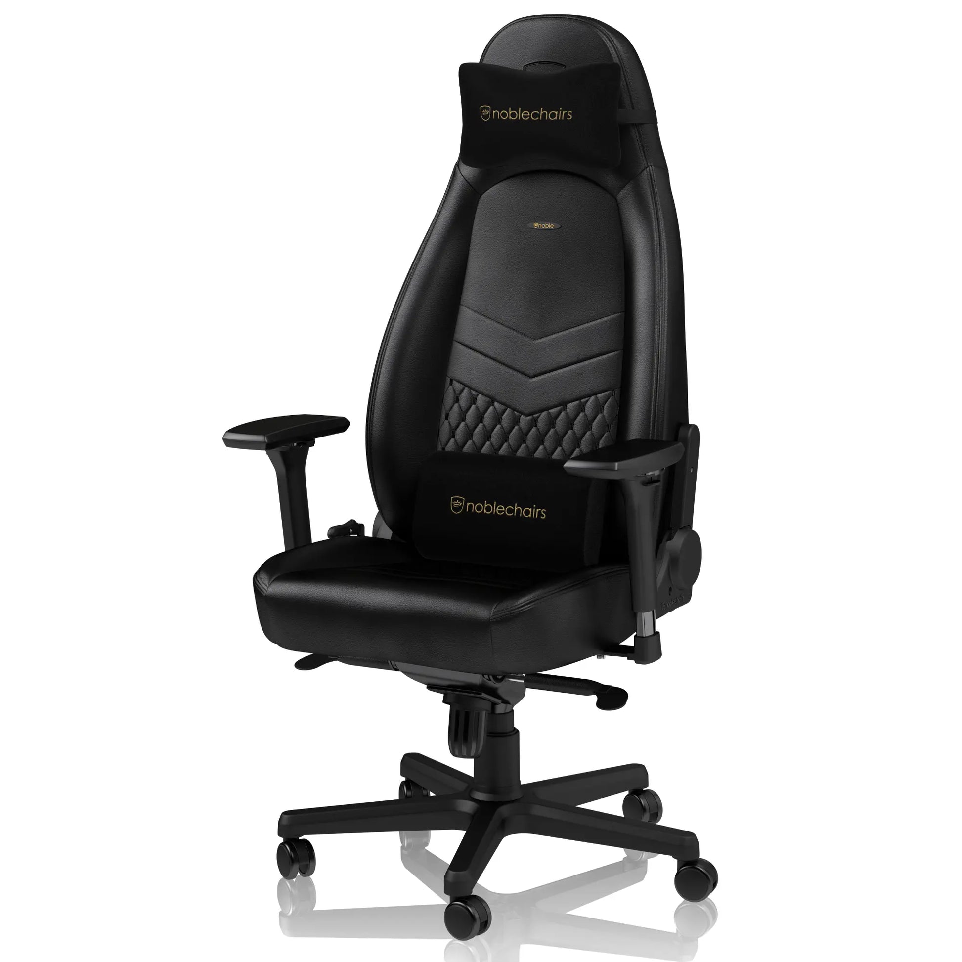 noblechairs ゲーミングチェア｜ICON - Real Leather｜NBL-ICN-RL-CBK