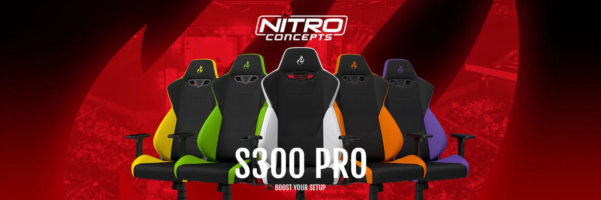 Nitro Color Pr63 Nitro Concepts S300 PRO 限定カラーモデル| ゲーミングチェア – noblechairs日本公式オンラインストア