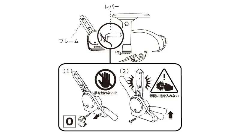 座面交換手順(図解)7