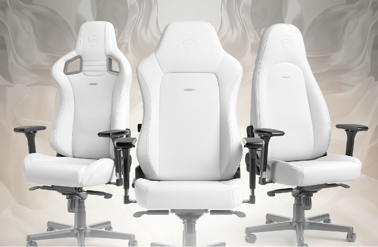 noblechairs｜WHITE EDITION - 完全純白をめざしたゲーミングチェア 